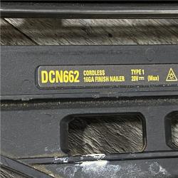 AS-IS DEWALT 20V MAX XR 16-Gauge Lithium-Ion Cordless Finish Nailer (Tool Only)