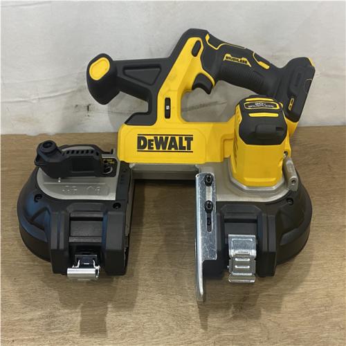 AS-IS DEWALT 20-Volt MAX 3-3/8 in. Cordless Brushless Bandsaw (Tool-Only)