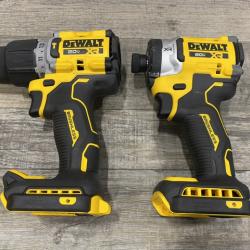 AS-IS DEWALT 20V XR Lithium-Ion Cordless 2-Tool Combo Kit