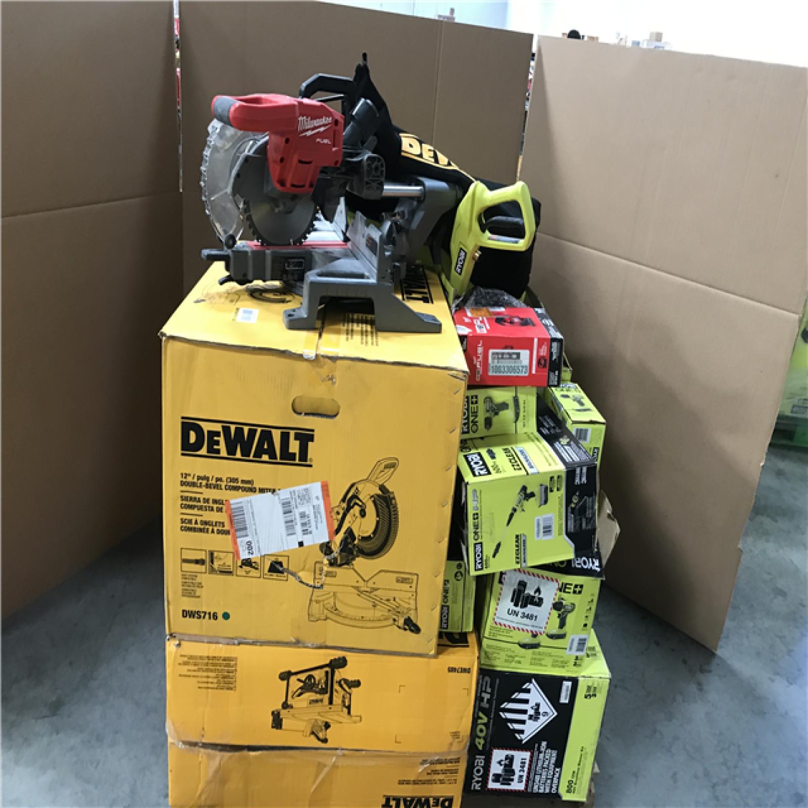 CALIFORNIA AS-IS TOOL PALLET