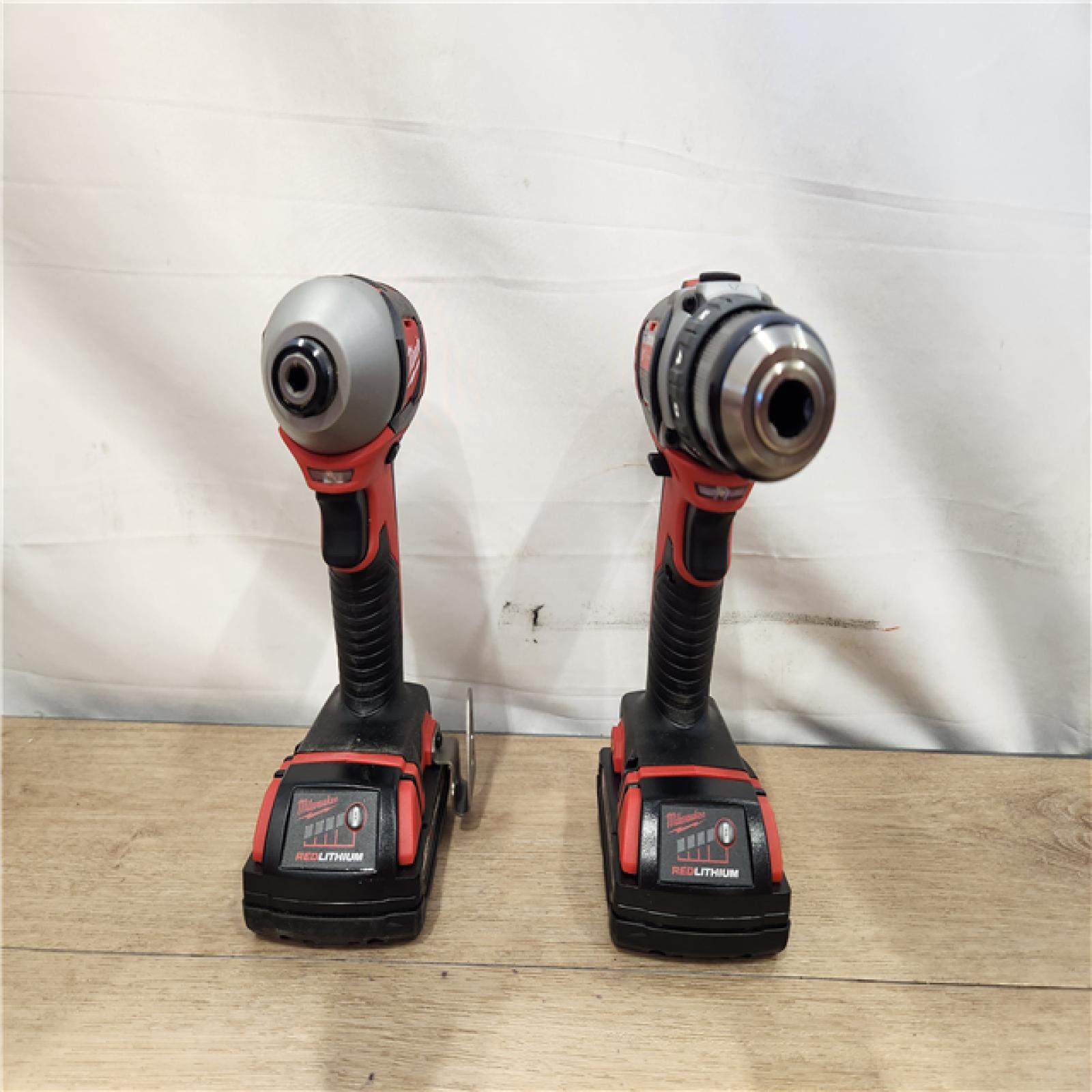 AS-IS- Milwaukee M18 18V Cordless Drill/Driver High Performance Combo Kit