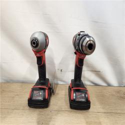 AS-IS- Milwaukee M18 18V Cordless Drill/Driver High Performance Combo Kit