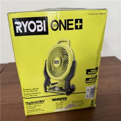 California NEW Ryobi 18V Hybrid Fan (Tool Only)