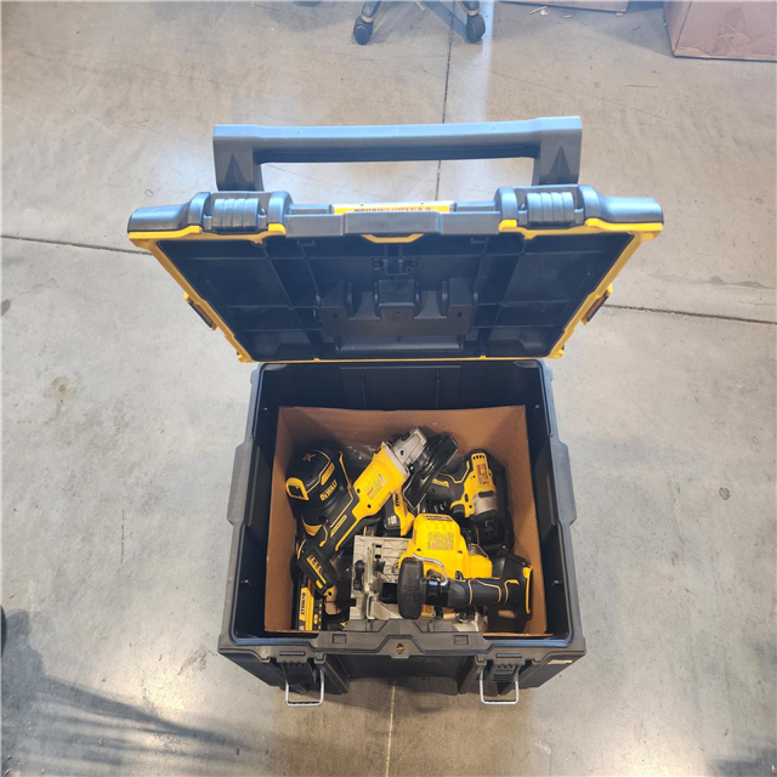 AS-IS- 20-Volt MAX ToughSystem Lithium-Ion 6-Tool Cordless Combo Kit