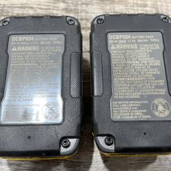 AS-IS DEWALT 20V MAX XR POWERSTACK Lithium-Ion 1.7 Ah Compact Battery (2-Pack)
