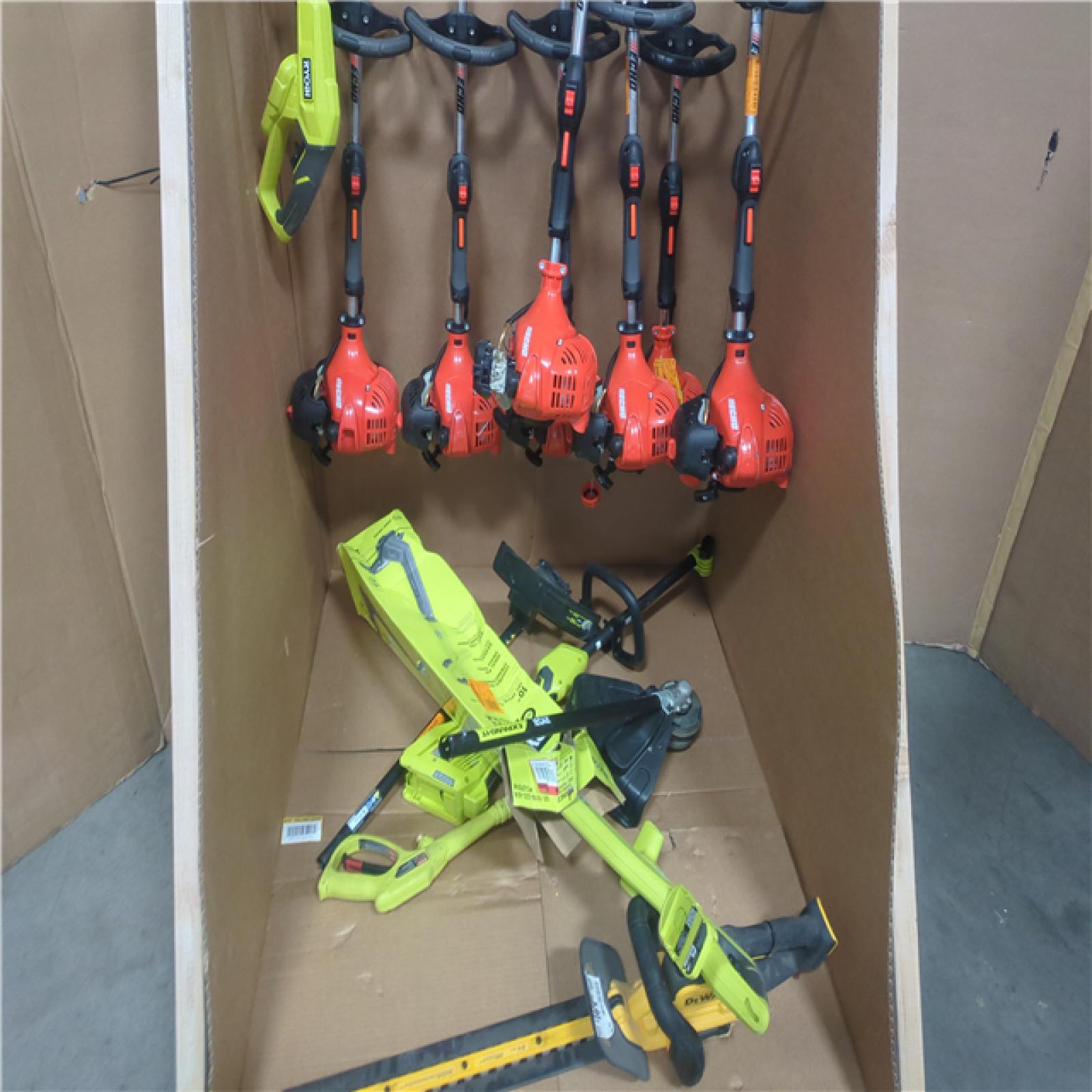CALIFORNIA AS-IS OUTDOOR POWER EQUIPMENT