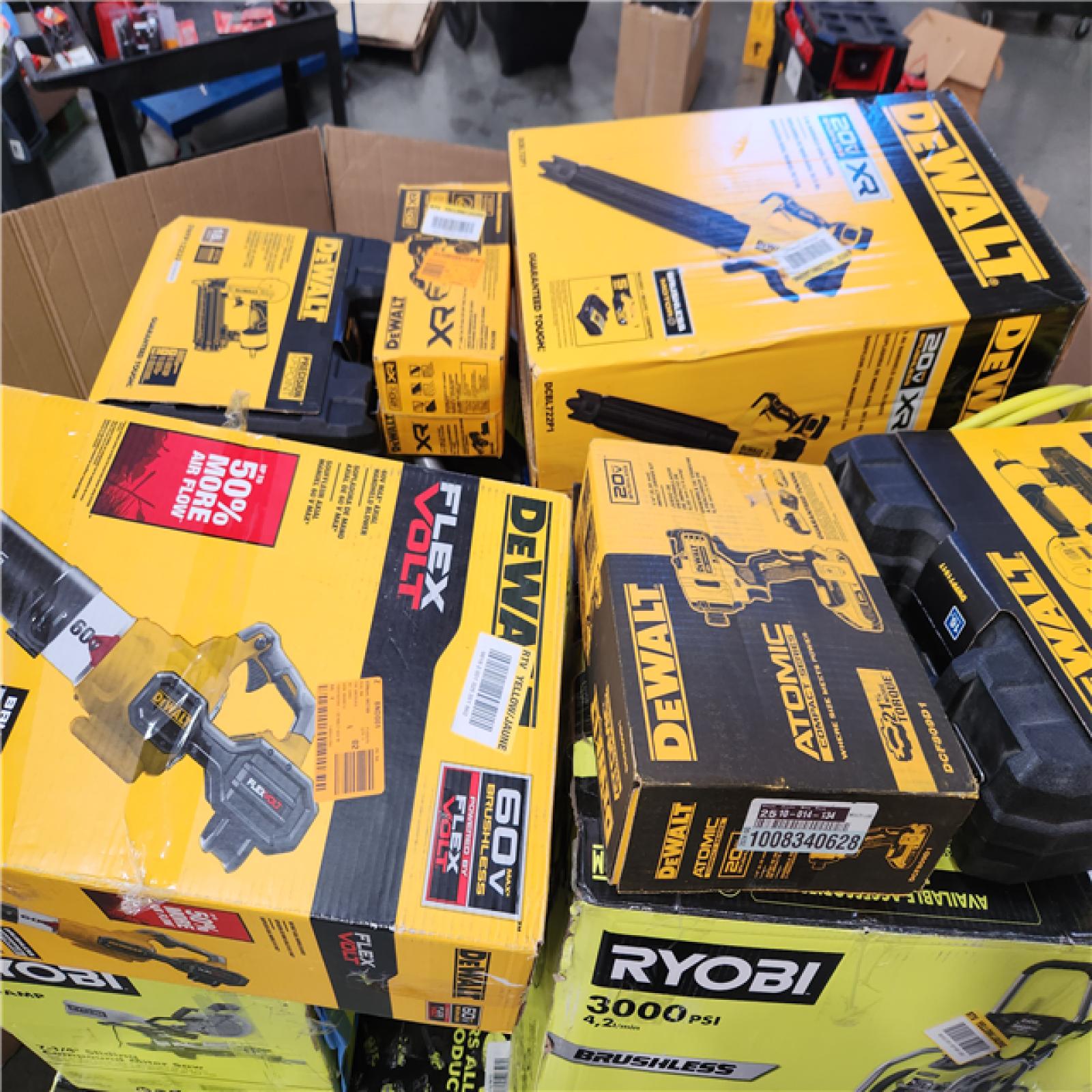 CALIFORNIA AS-IS TOOL PALLET