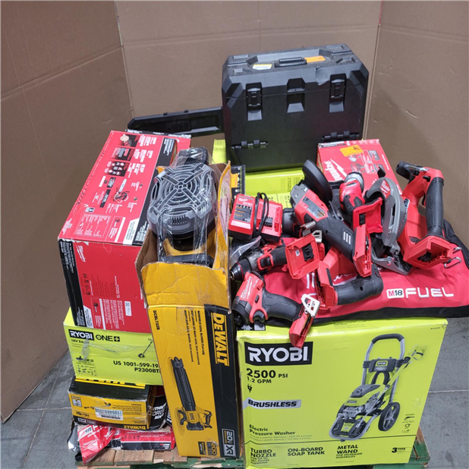 CALIFORNIA AS-IS TOOL PALLET