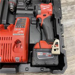 AS-IS Milwaukee 18V Lithium-Ion Brushless Cordless Hammer Drill and Impact Driver Combo Kit