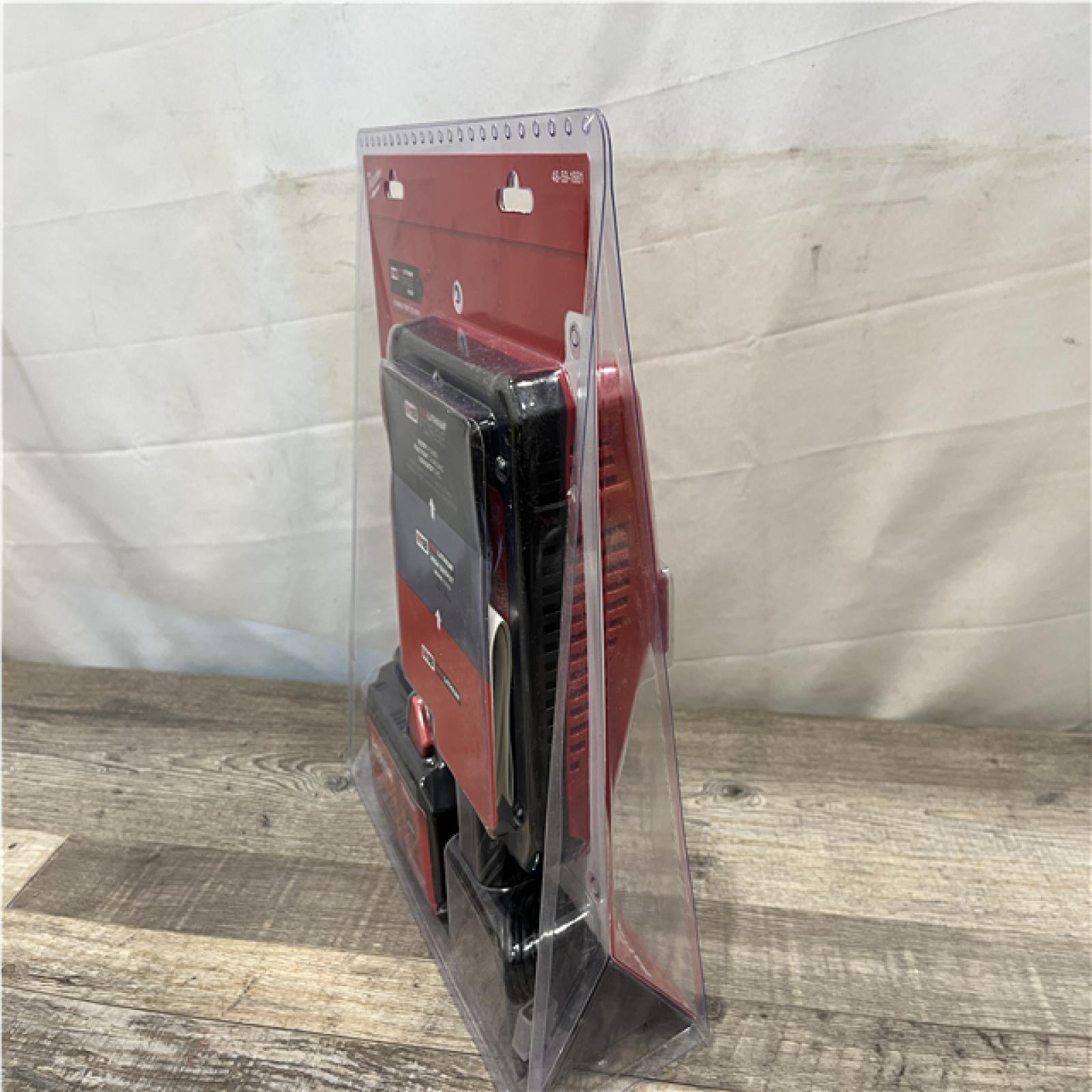 NEW - Milwaukee 18-Volt Lithium-Ion REDLITHIUM FORGE Starter Kit with 8.0Ah Battery and Rapid Charger