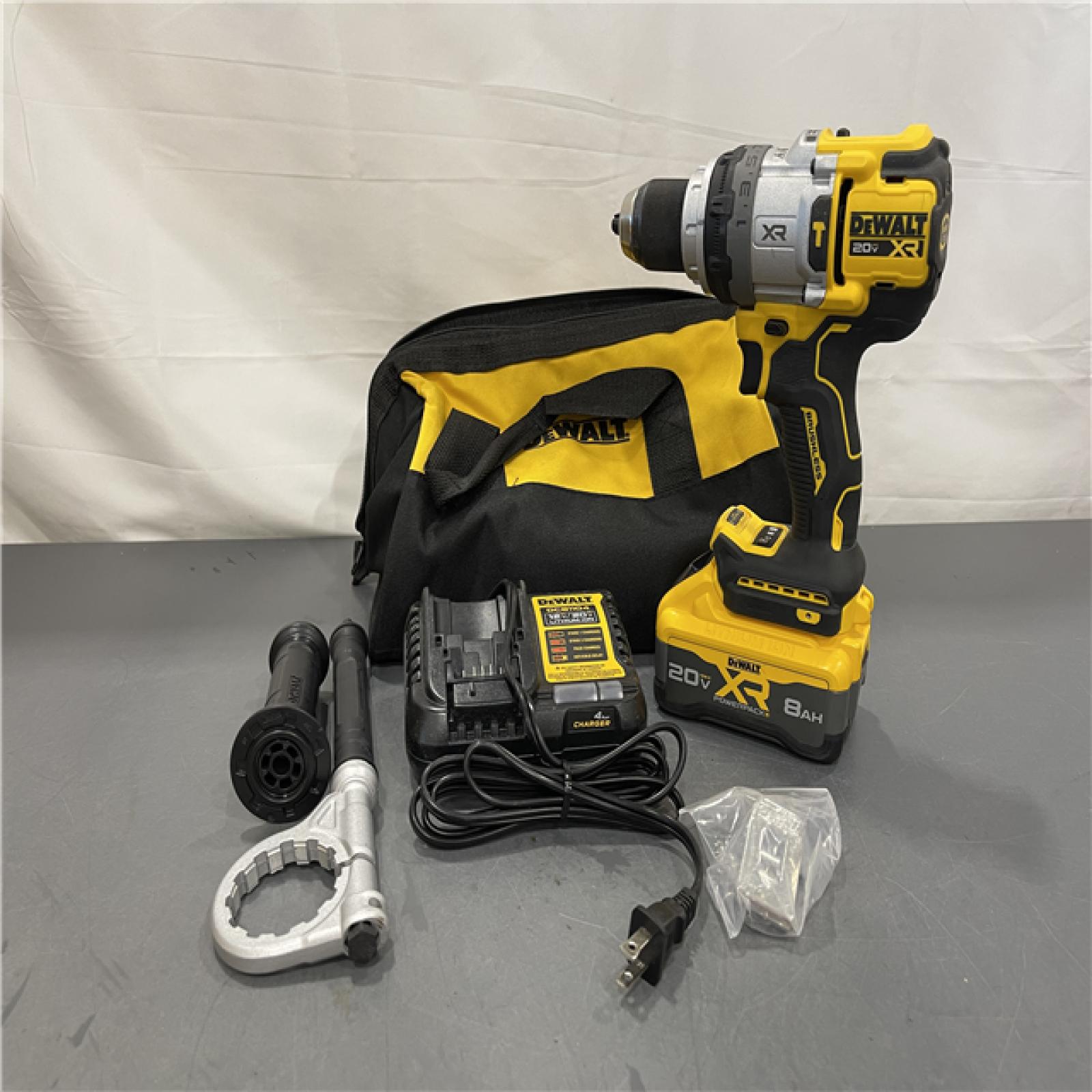 AS-IS - DEWALT 20V XR Lithium-Ion Cordless Hammer Drill Kit