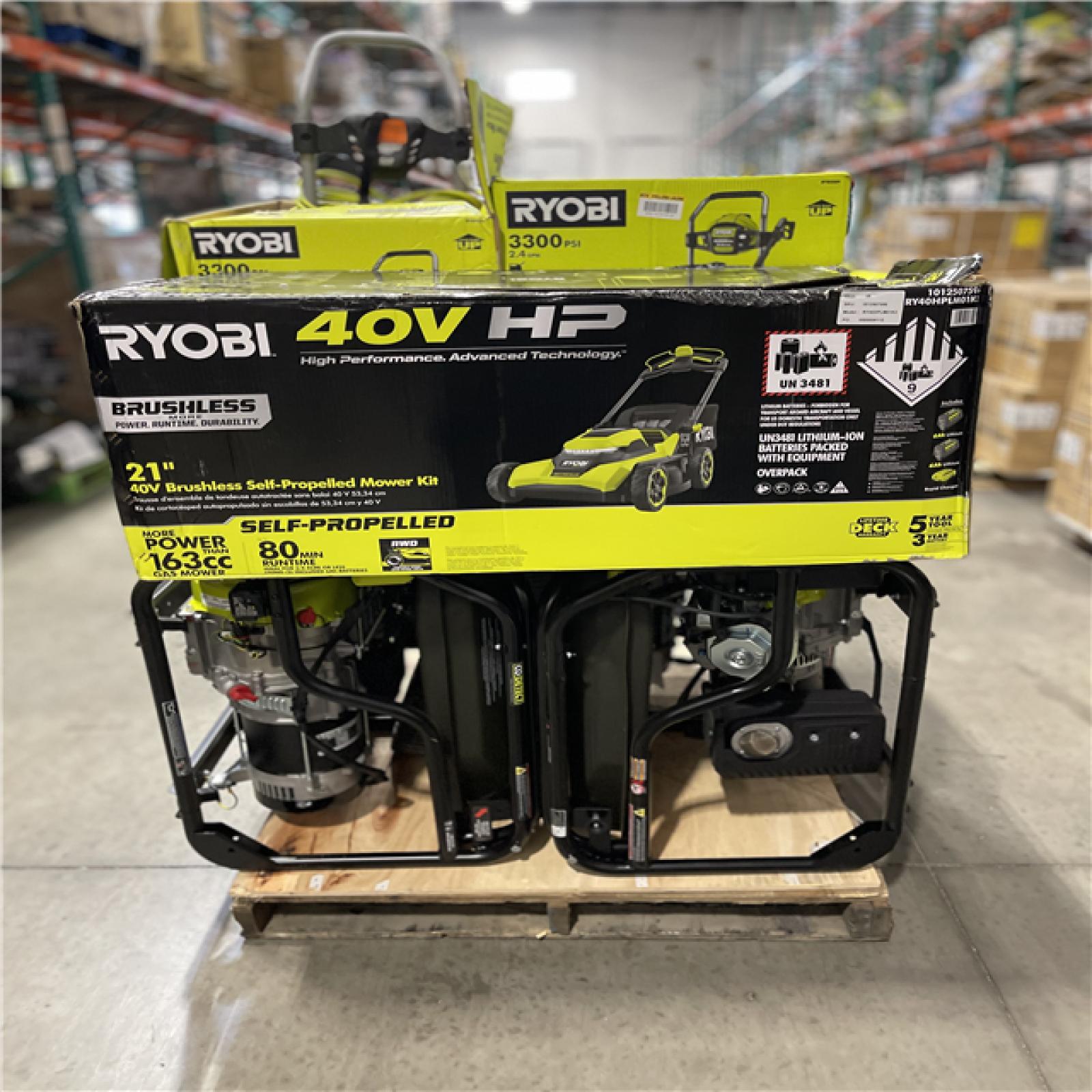 DALLAS LOCATION - AS-IS MONSTER TURBO PALLET