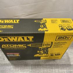 NEW - DEWALT ATOMIC 20-Volt Lithium-Ion Cordless 1/2 in. Compact Hammer Drill Kit