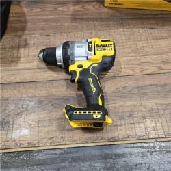 AS-IS DEWALT 20V XR Lithium-Ion Cordless Hammer Drill Kit with 8.0 Ah Battery, Charger and Kit Bag
