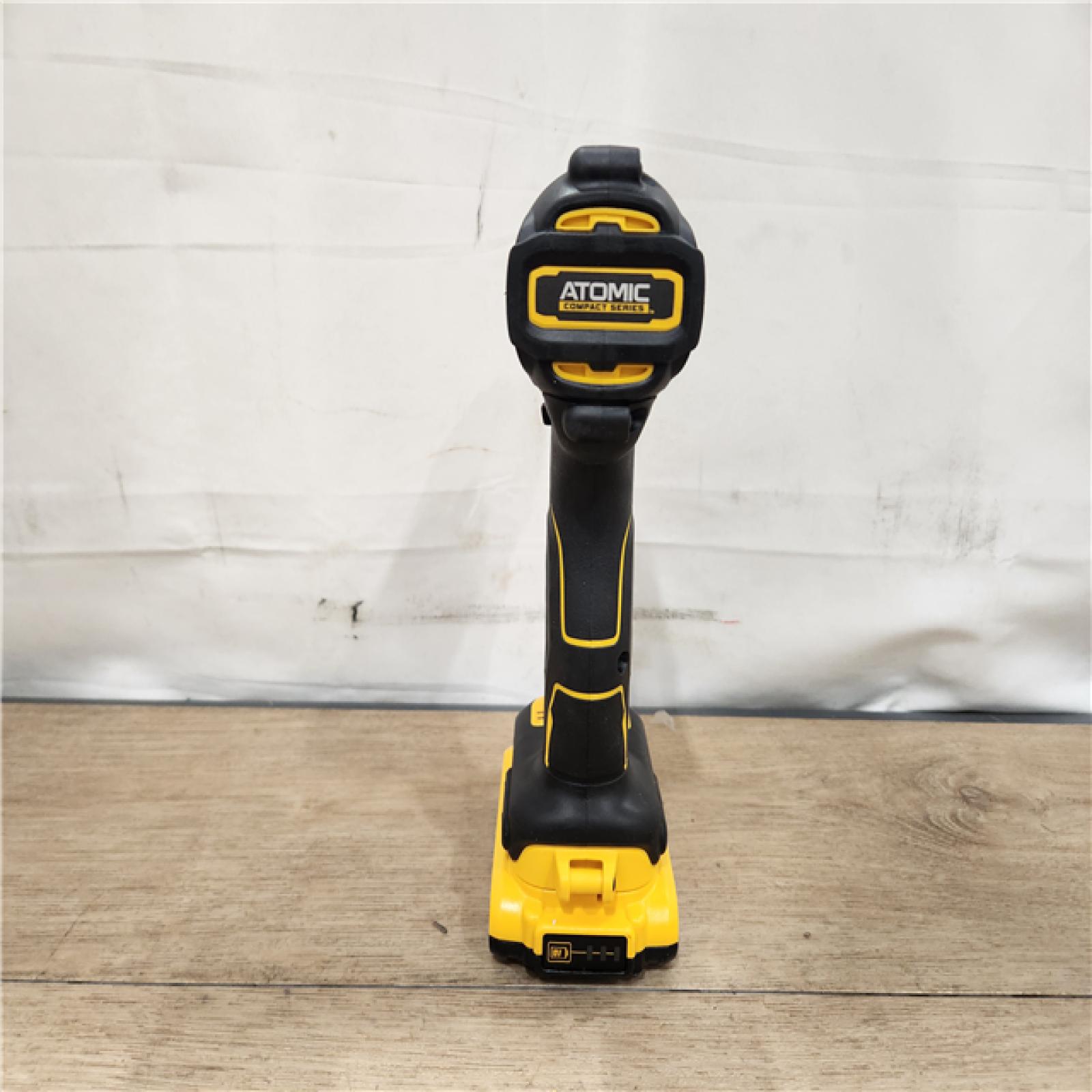 AS-IS- DEWALT ATOMIC 20V MAX* Brushless Cordless Compact 1/4 in. Impact Driver Kit