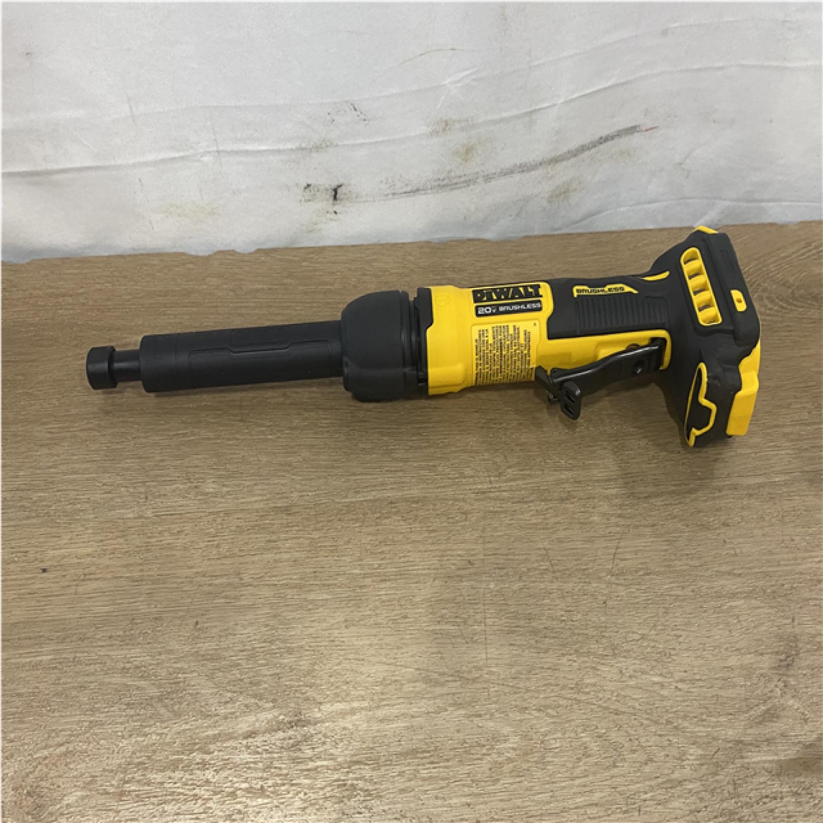 AS-IS DEWALT ATOMIC 20V MAX Cordless Extended Reach Die Grinder with Paddle Switch (Tool Only)