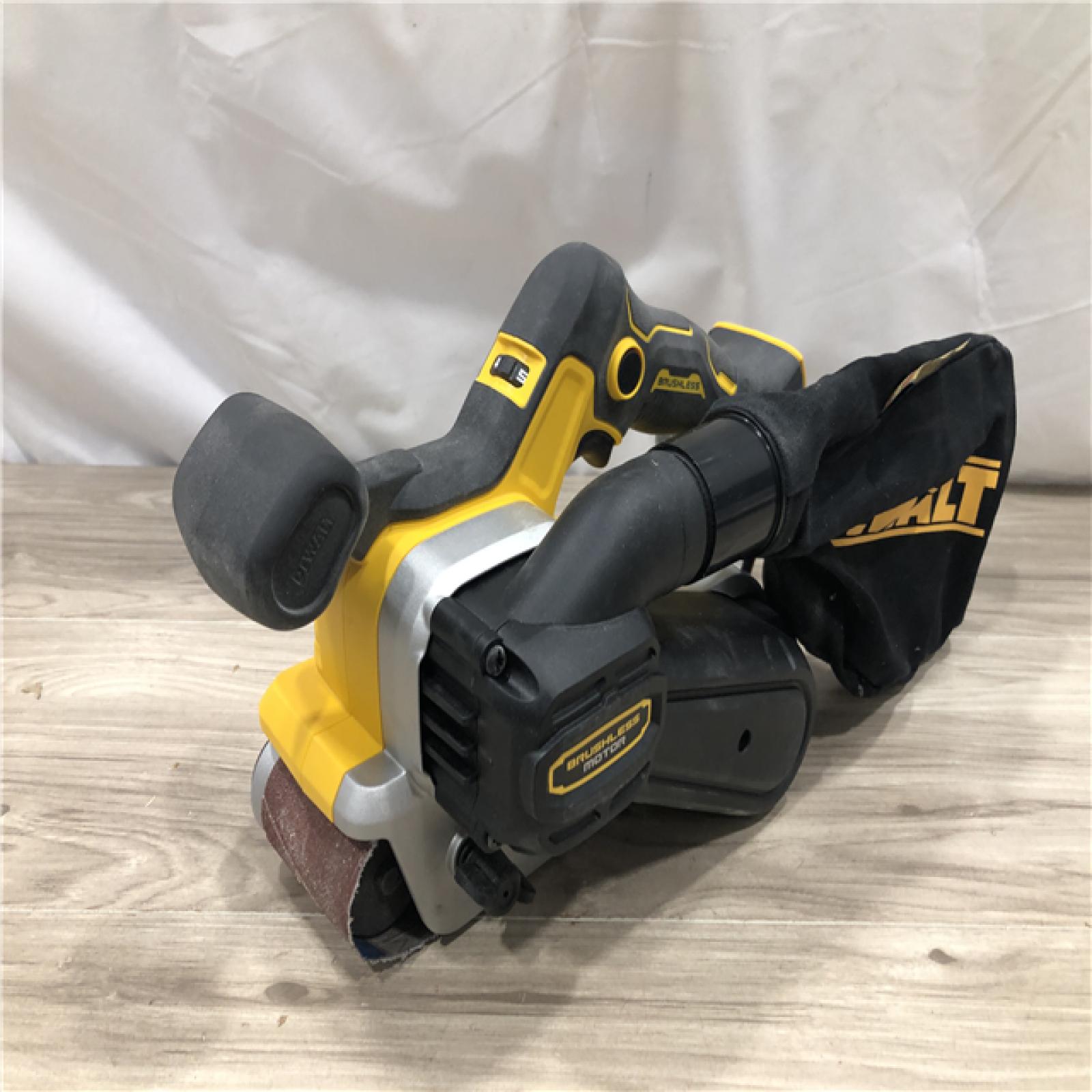 AS-IS DEWALT 20V MAX* XR Cordless Belt Sander (Tool-Only)