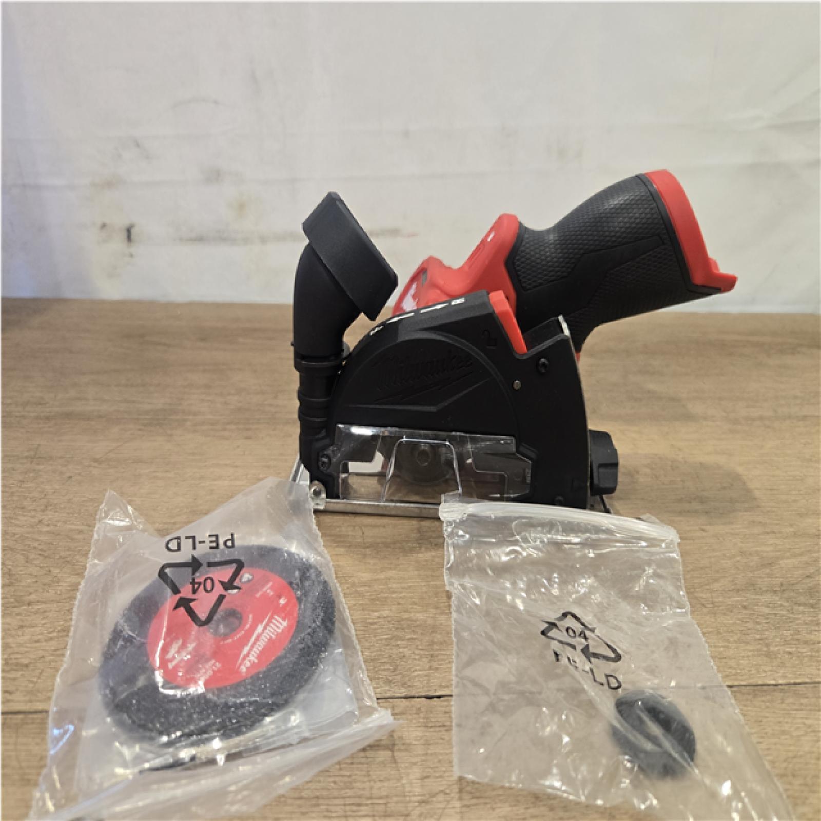 AS-IS Milwaukee FUEL 12V Lithium-Ion Brushless Cordless 3 in. Cut Off Saw (Tool-Only)
