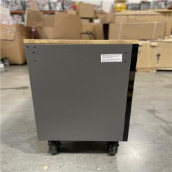 DALLAS LOCATION- AS-IS HUSKY Heavy Duty 61 in. W x 23 in. D 15-Drawer Matte Gray Mobile Workbench Cabinet