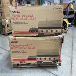 DALLAS LOCATION- NEXGRILL Daytona 4-Burner Propane Gas Grill 36 in. PALLET (2 UNITS)