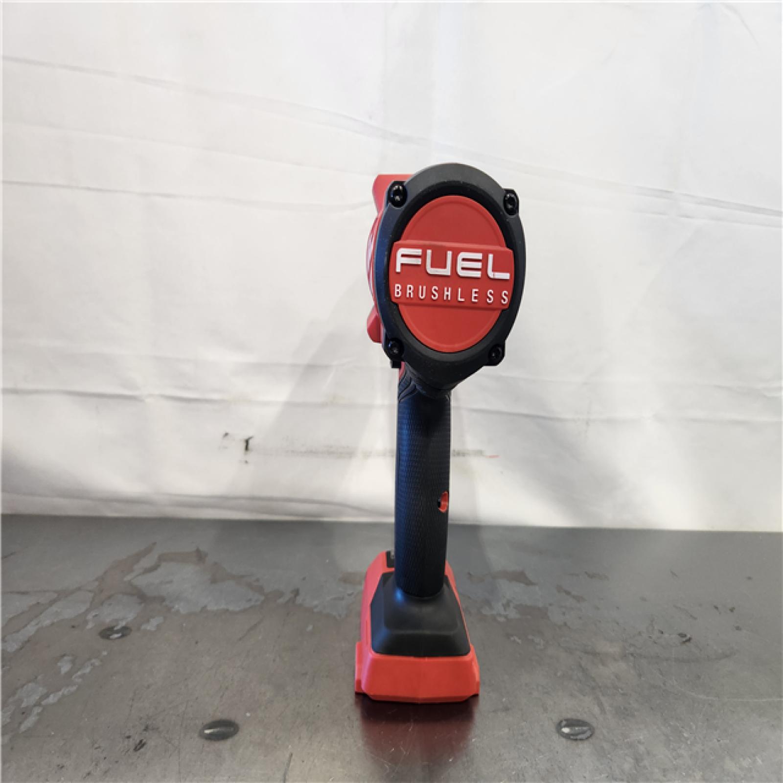 AS-IS- Milwaukee FUEL 18V Lithium-Ion Brushless Cordless 1/2 in. Impact Wrench with Friction Ring (Tool-Only)