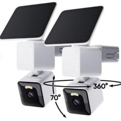 NEW! - Wyze Solar Cam Pan Security Camera (8 UNITS)