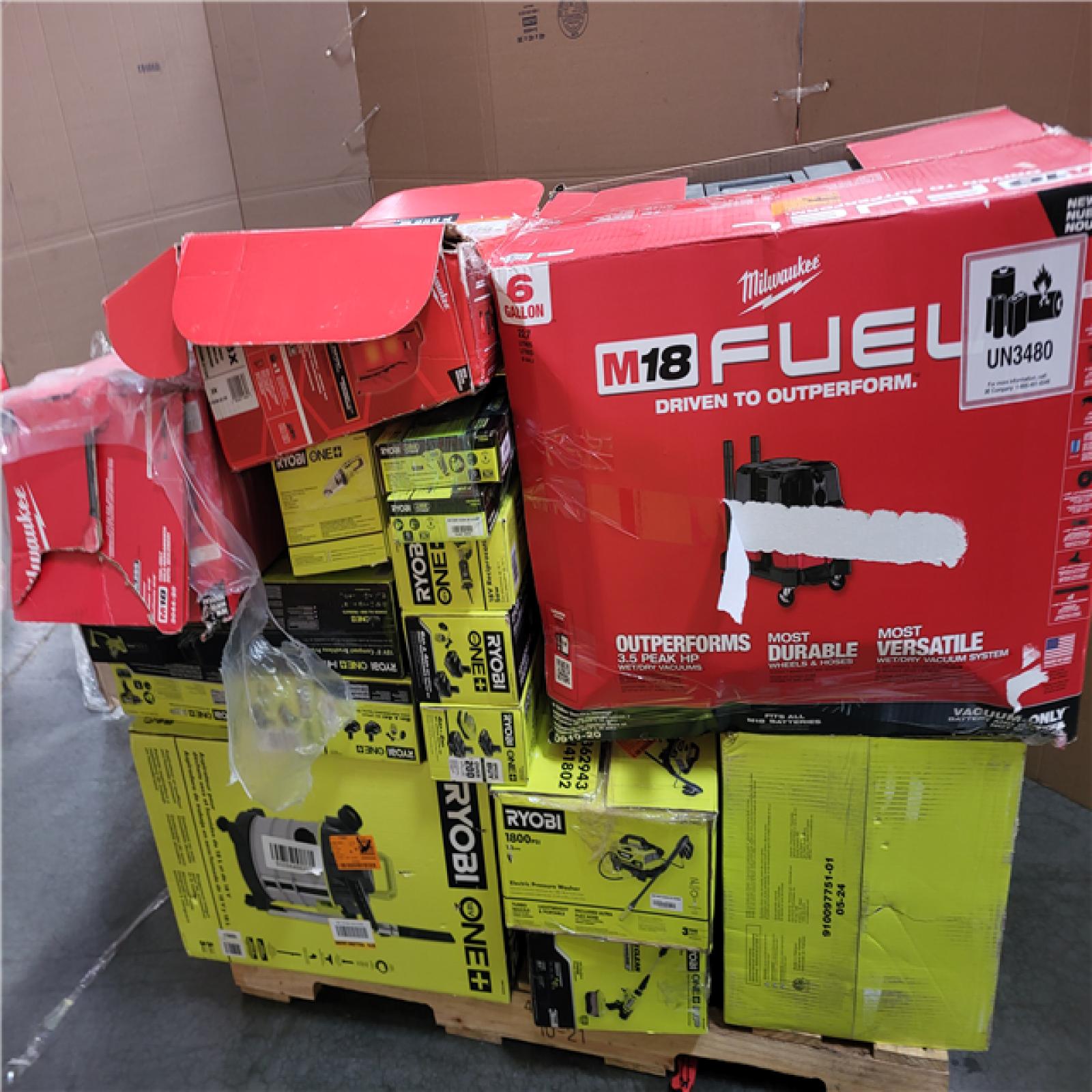 CALIFORNIA AS-IS TOOL PALLET