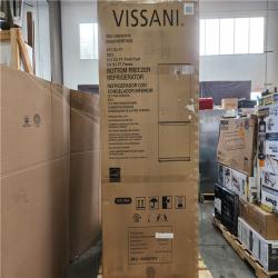 Phoenix NEW Vissani 18.7 cu. ft. Bottom Freezer Refrigerator in Stainless Steel (SEALED)