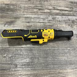 AS-IS DEWALT 20-Volt Maximum Lithium-Ion 3/8 in. and 1/2 in. Cordless Ratchet Kit