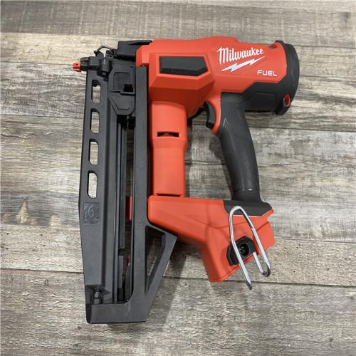 AS-IS Milwaukee FUEL 18-Volt Lithium-Ion Brushless Cordless Gen ll 16-Gauge Straight Finish Nailer (Tool Only)