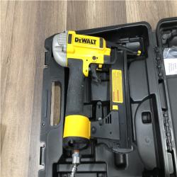 AS-IS DEWALT Pneumatic 18-Gauge 1/4 in. Crown Corded Stapler