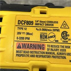 AS-IS DEWALT Atomic 20V Max Lithium-Ion Brushless Cordless Compact 1/4 in. Impact Driver Kit