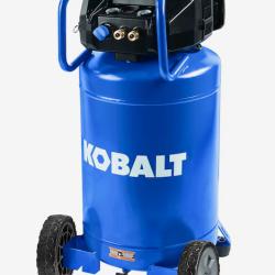 DALLAS LOCATION - Kobalt 20-Gallon Portable Electric 175 PSI Vertical Air Compressor PALLET -(8 UNITS)