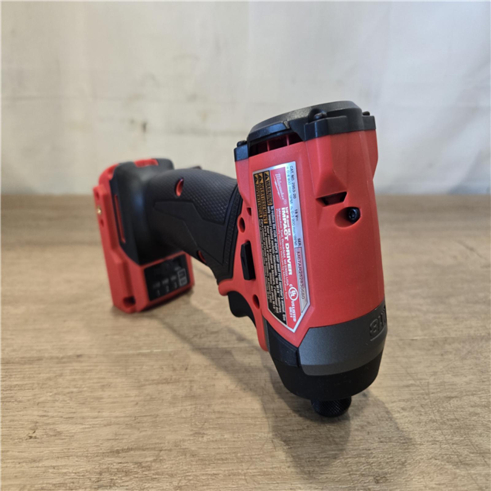 AS-IS Milwaukee FUEL 18V Cordless Hammer Drill and Impact Driver Combo Kit