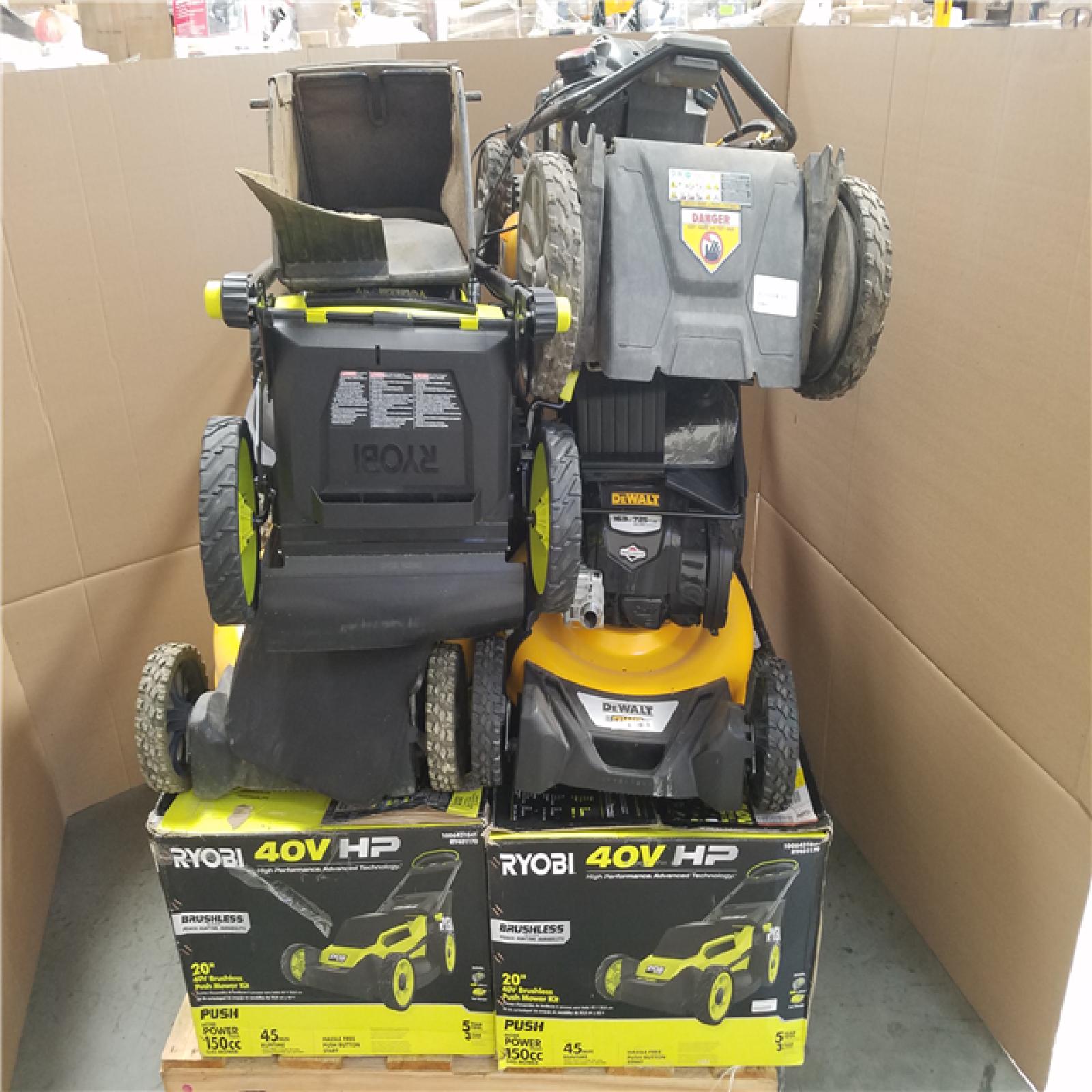 CALIFORNIA AS-IS OUTDOOR POWER EQUIPMENT