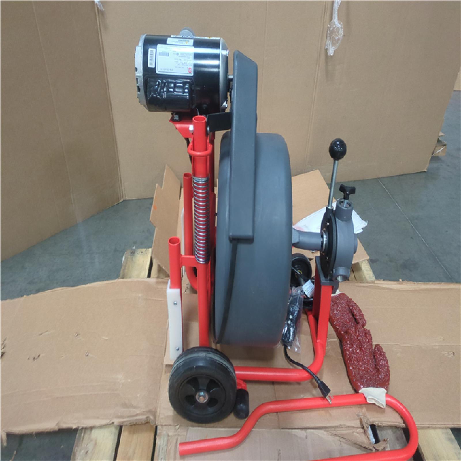 California AS-IS Ridgid K-750 Drain Cleaning Machine