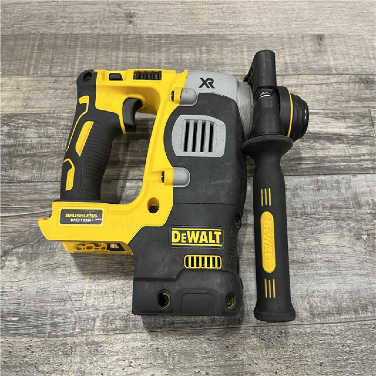 AS-IS DEWALT 20V MAX XR Cordless Brushless 1 in. SDS Plus L-Shape Rotary Hammer (Tool Only)