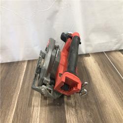 AS-IS Milwaukee FUEL 18V Lithium-Ion Brushless Cordless 6-1/2 in. Circular Saw (Tool-Only)
