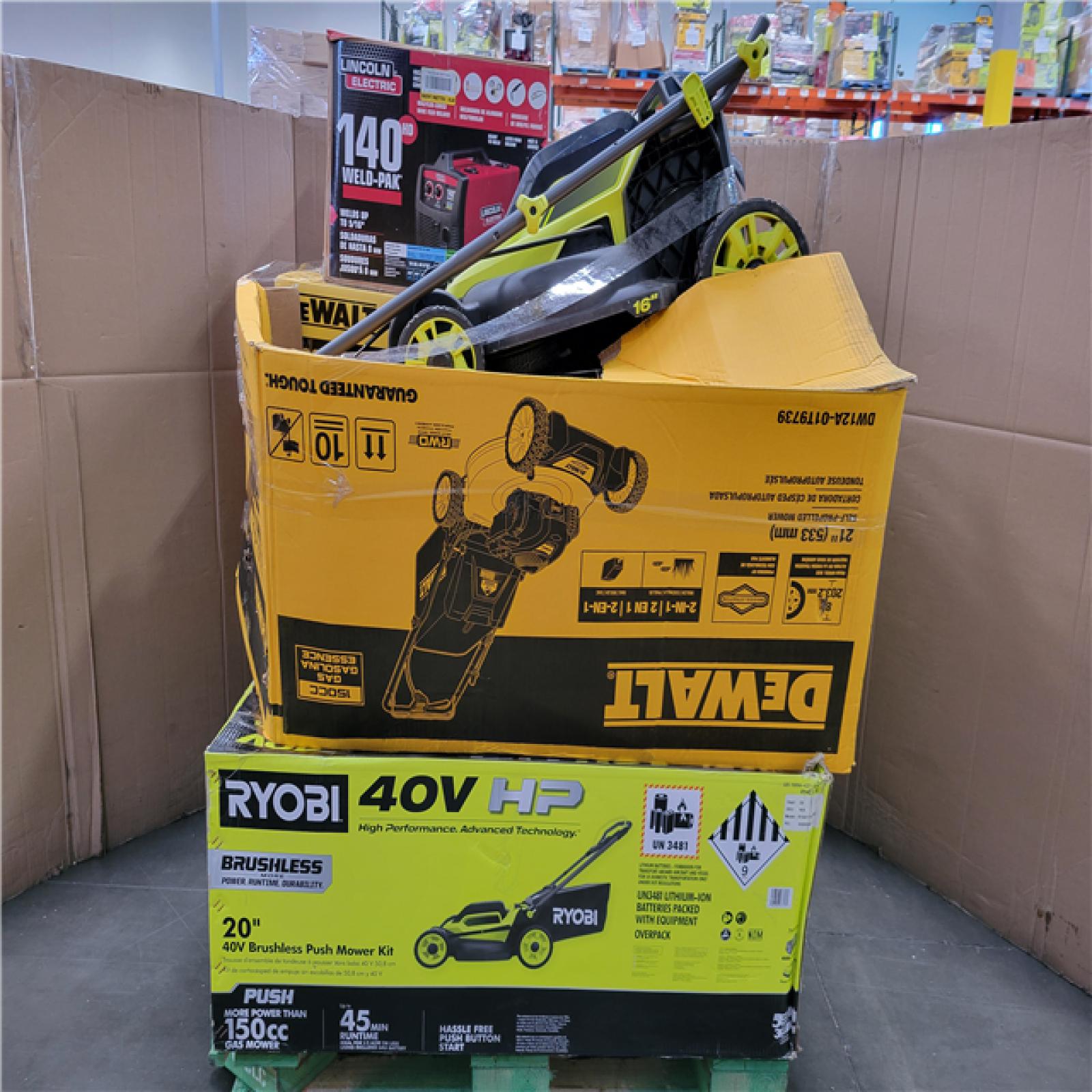 CALIFORNIA AS-IS OUTDOOR POWER EQUIPMENT