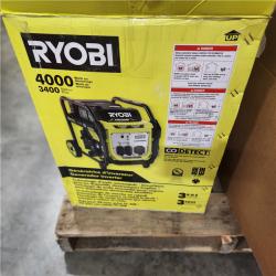 Dallas Location - As-Is RYOBI 4000-Watt Gasolin Generator
