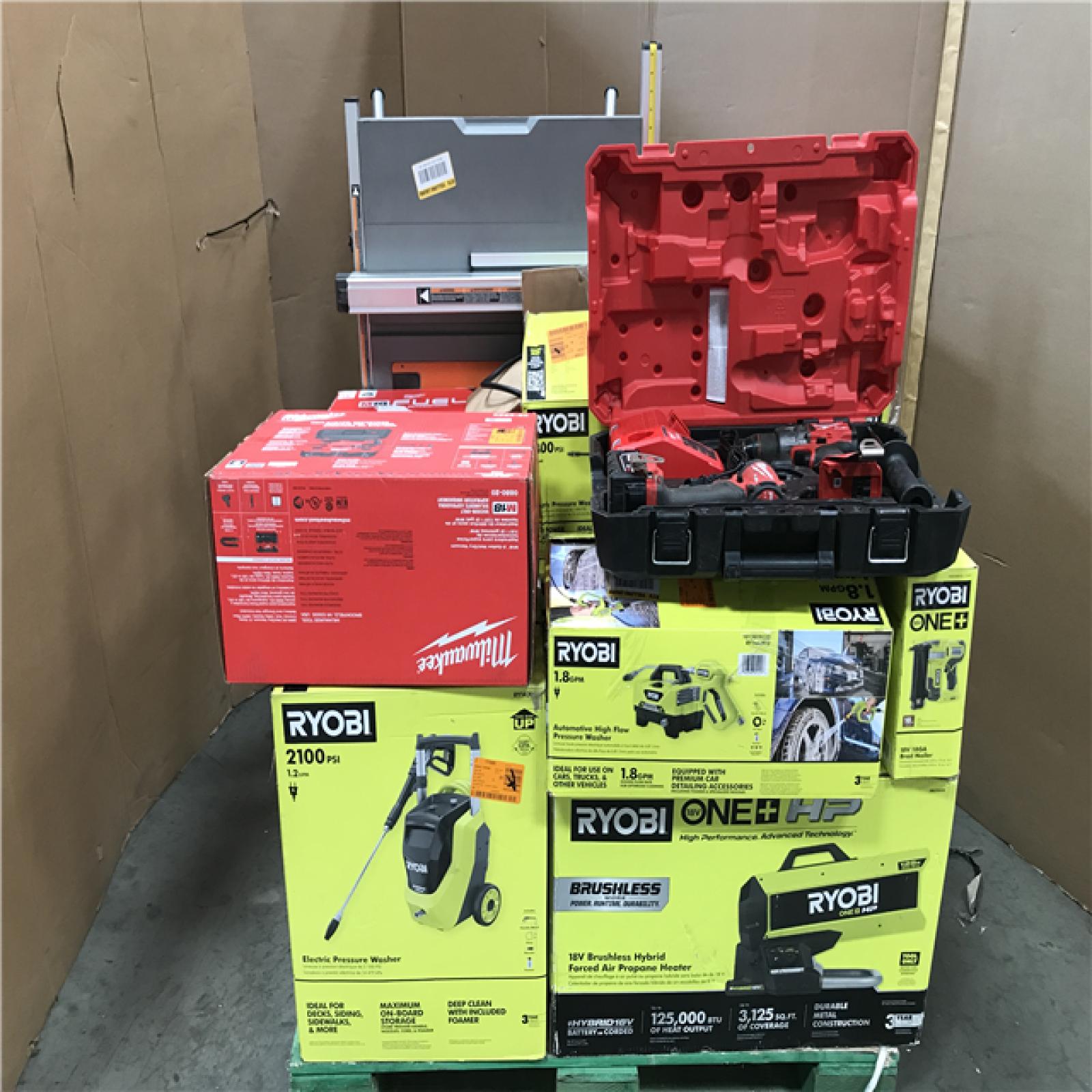 CALIFORNIA AS-IS TOOL PALLET