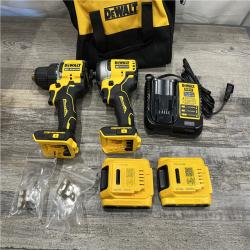 AS-IS DEWALT ATOMIC 20-Volt MAX Lithium-Ion Cordless Combo Kit