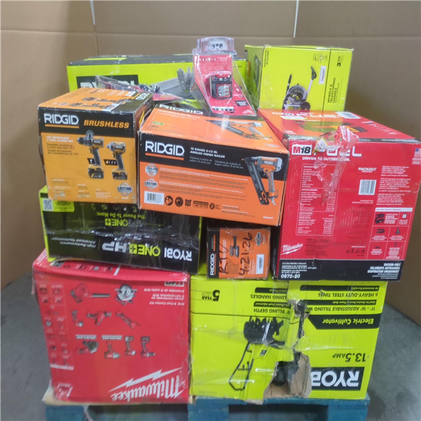 CALIFORNIA AS-IS TOOL PALLET