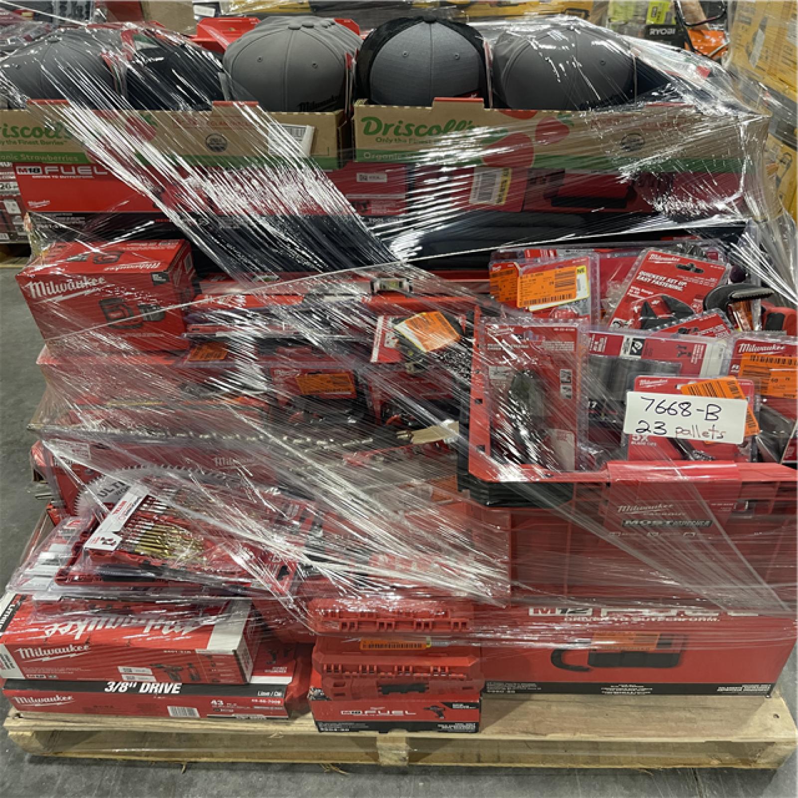 Atlanta Location As-Is Power Tools Truckload (23 Pallets) 7668-B