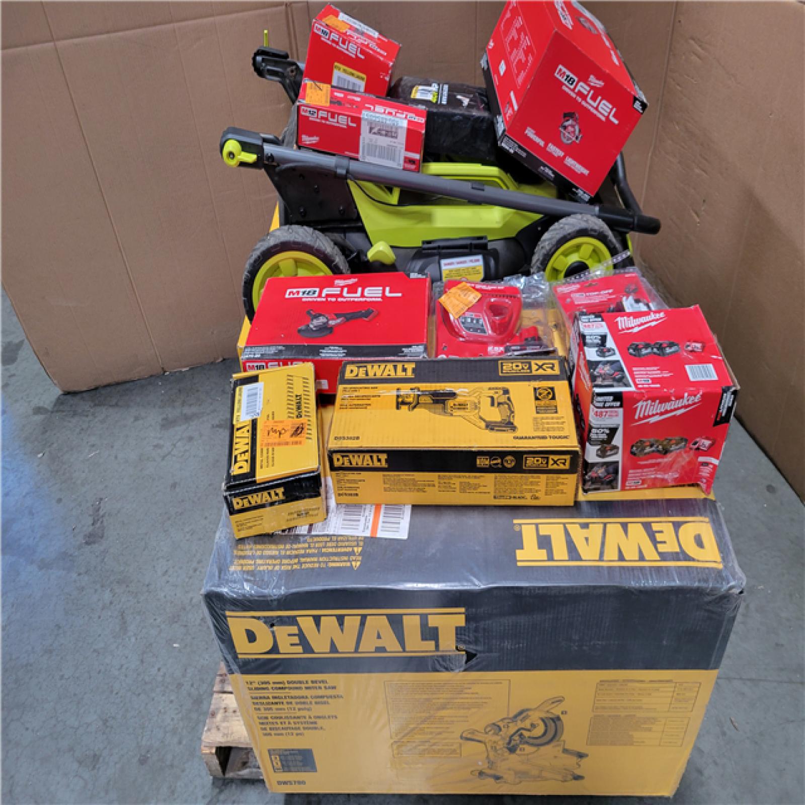 CALIFORNIA AS-IS TOOL PALLET