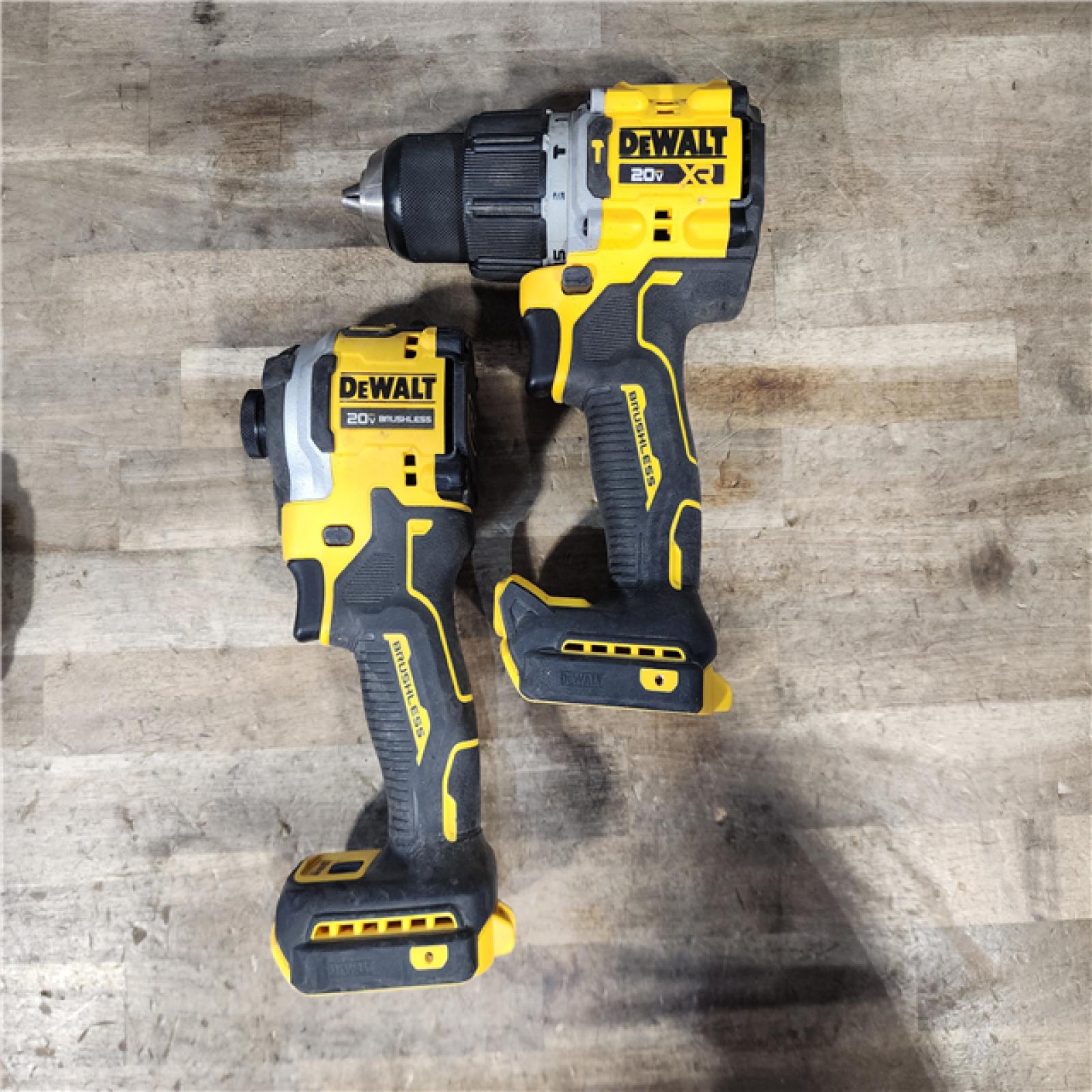 HOUSTON LOCATION - AS-IS DEWALT 2 TOOL COMBO KIT W/ (2) BATTERY & CHARGER