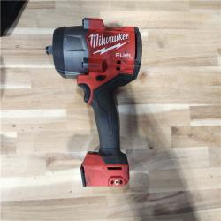 HOUSTON LOCATION - AS-IS Milwaukee  FUEL 18V Lithium-Ion Brushless Cordless 1/2 in. Impact Wrench w/Friction Ring Kit