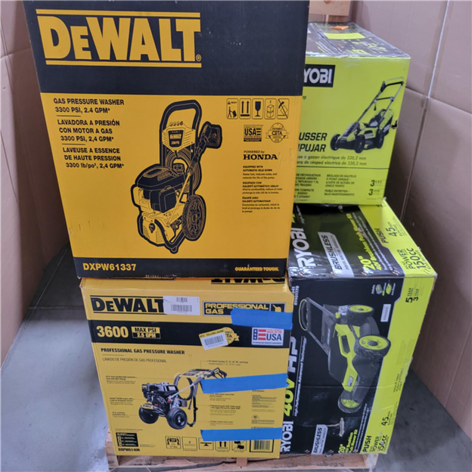 CALIFORNIA AS-IS OUTDOOR POWER EQUIPMENT