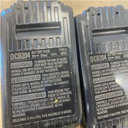AS-IS DEWALT 20V MAX Premium Lithium-Ion 4.0Ah Battery Pack (2 Pack)