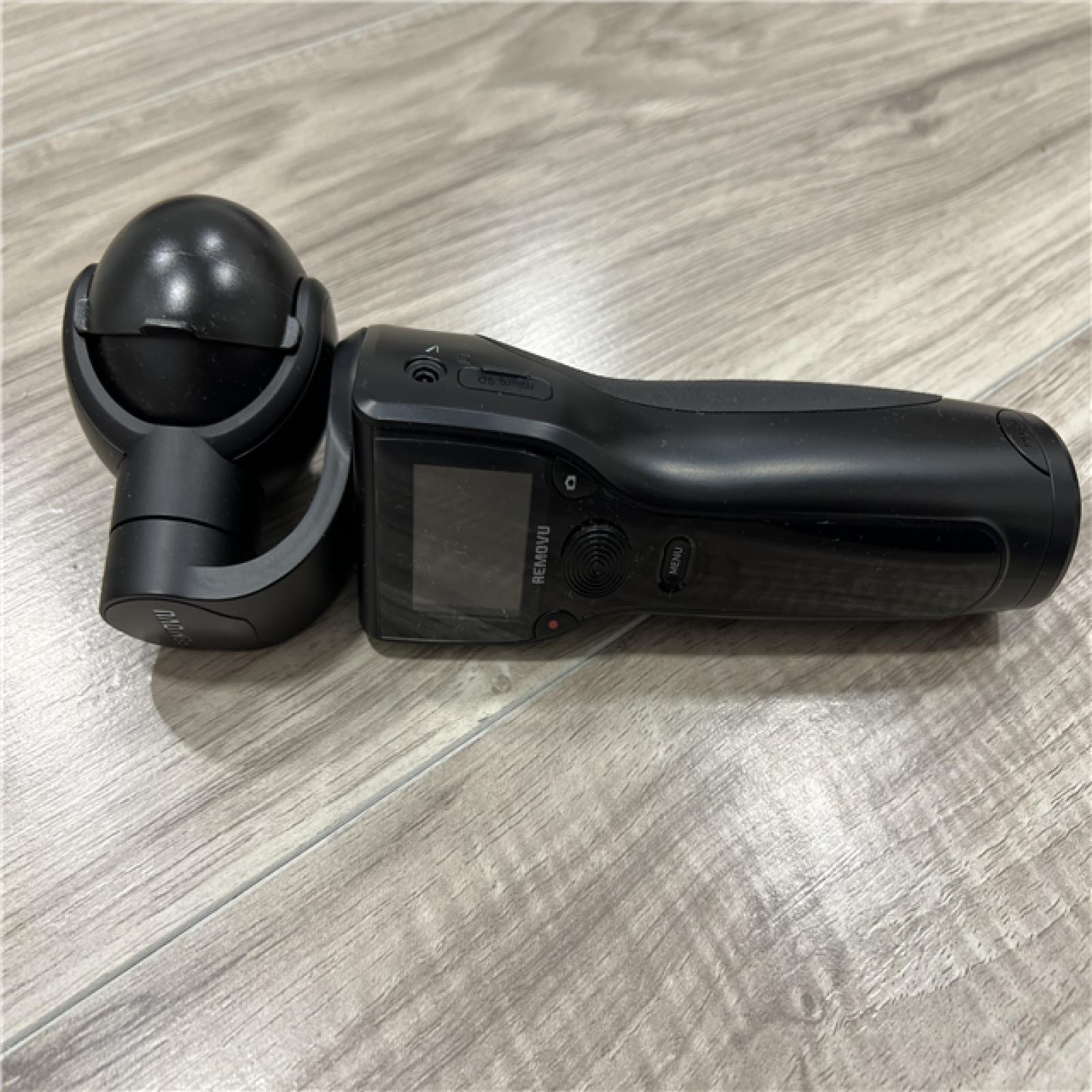 AS-IS REMOVU K1 4K Video Camera Camcorder with Integrated 3-Axis Gimbal Stabilizer